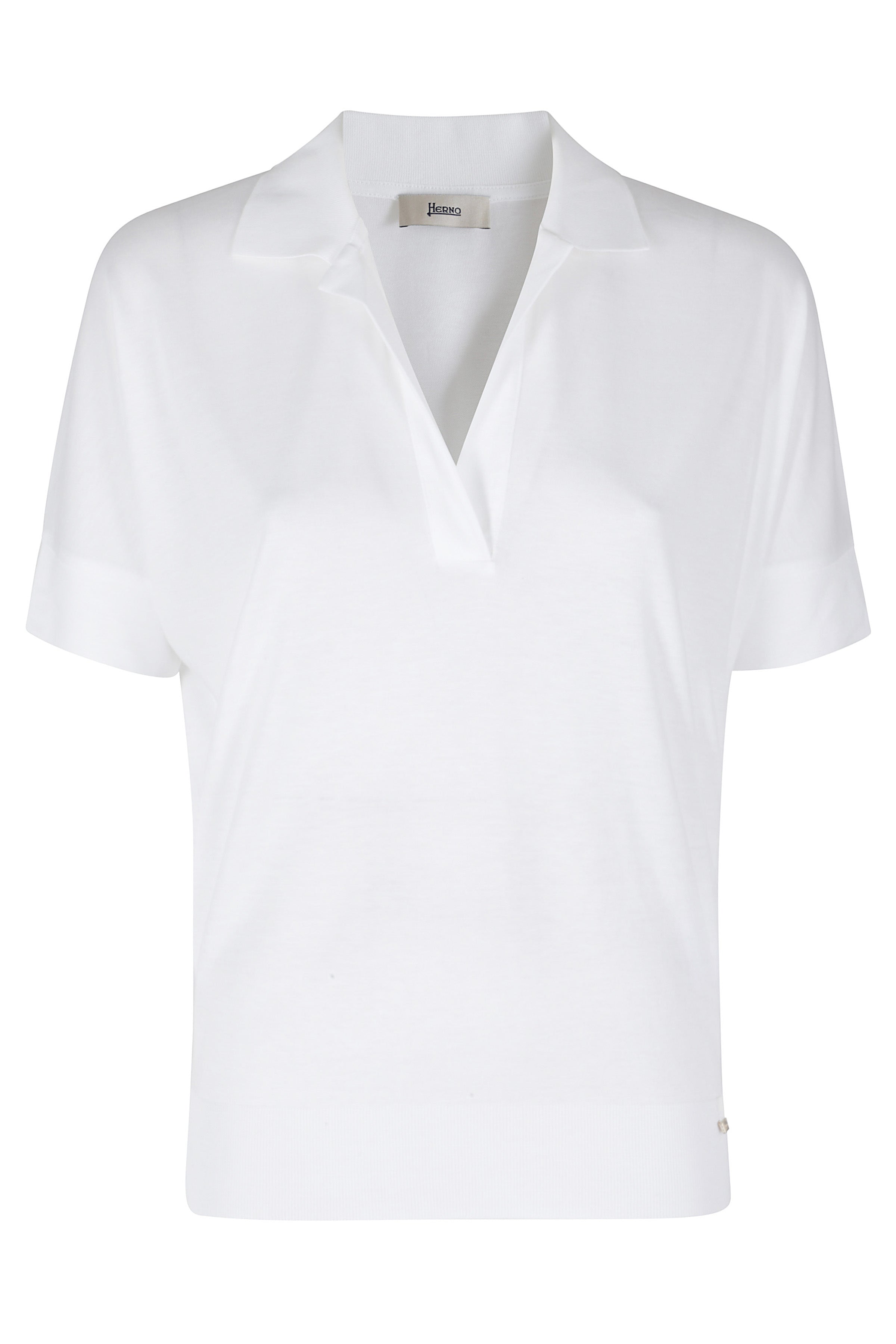 Polo White Lyocell Cotone