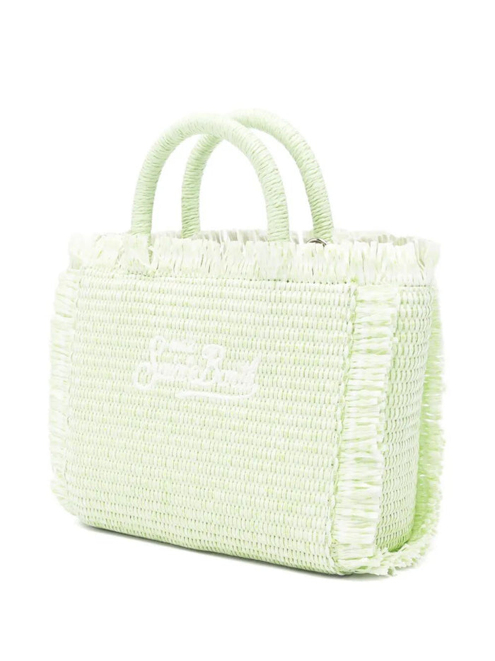 Vanity Mini Straw N Multicolour Co Pp Pe Bag