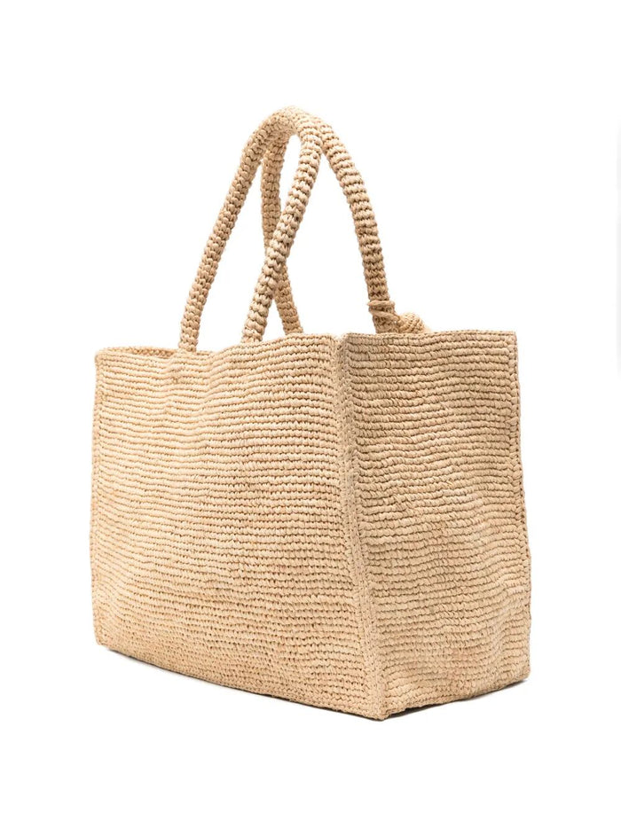 Vanity Raffia Multicolour Bag