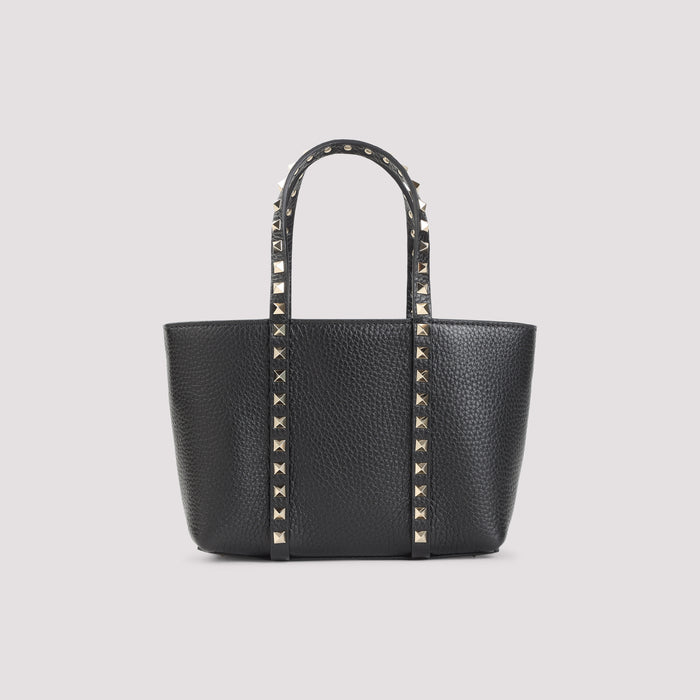 Calf Leather Shoulder Bag Black