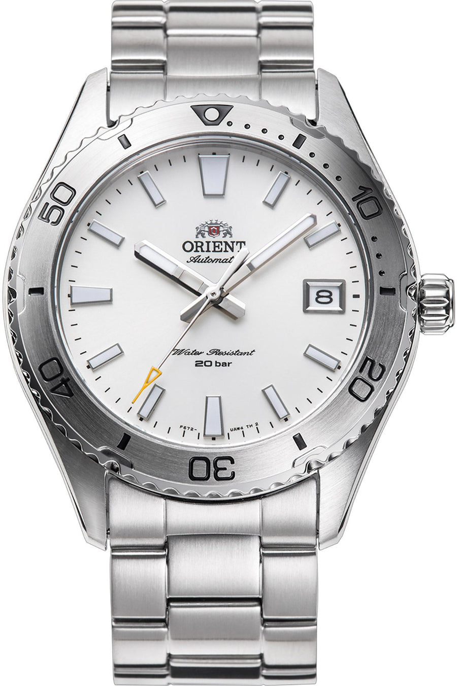 Preloved - Orient Mens Sports Mako 39mm Automatic Watch Ra-Ac0q03s One Color Watches
