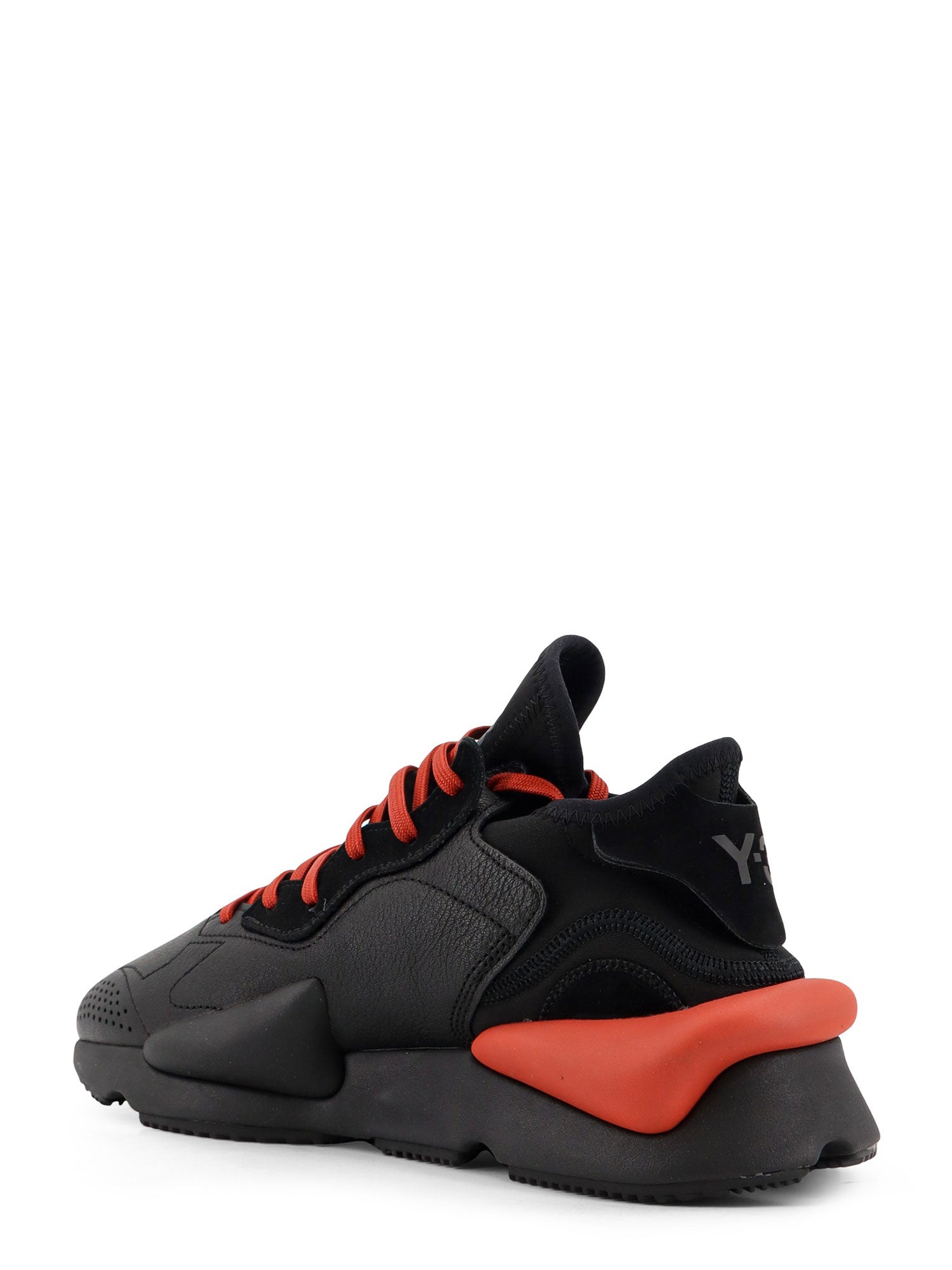 Y-3 Sneakers Black Pelle/neoprene