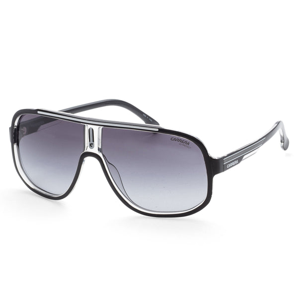 Preloved - Carrera Mens 63mm Black White Sunglasses Ca1058-S-80s-9o One Color