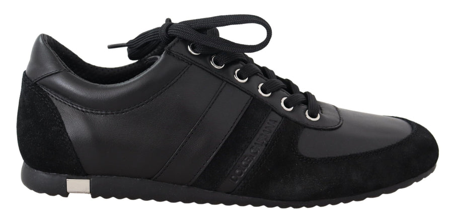 Dolce & Gabbana 100% Leather sneaker in black