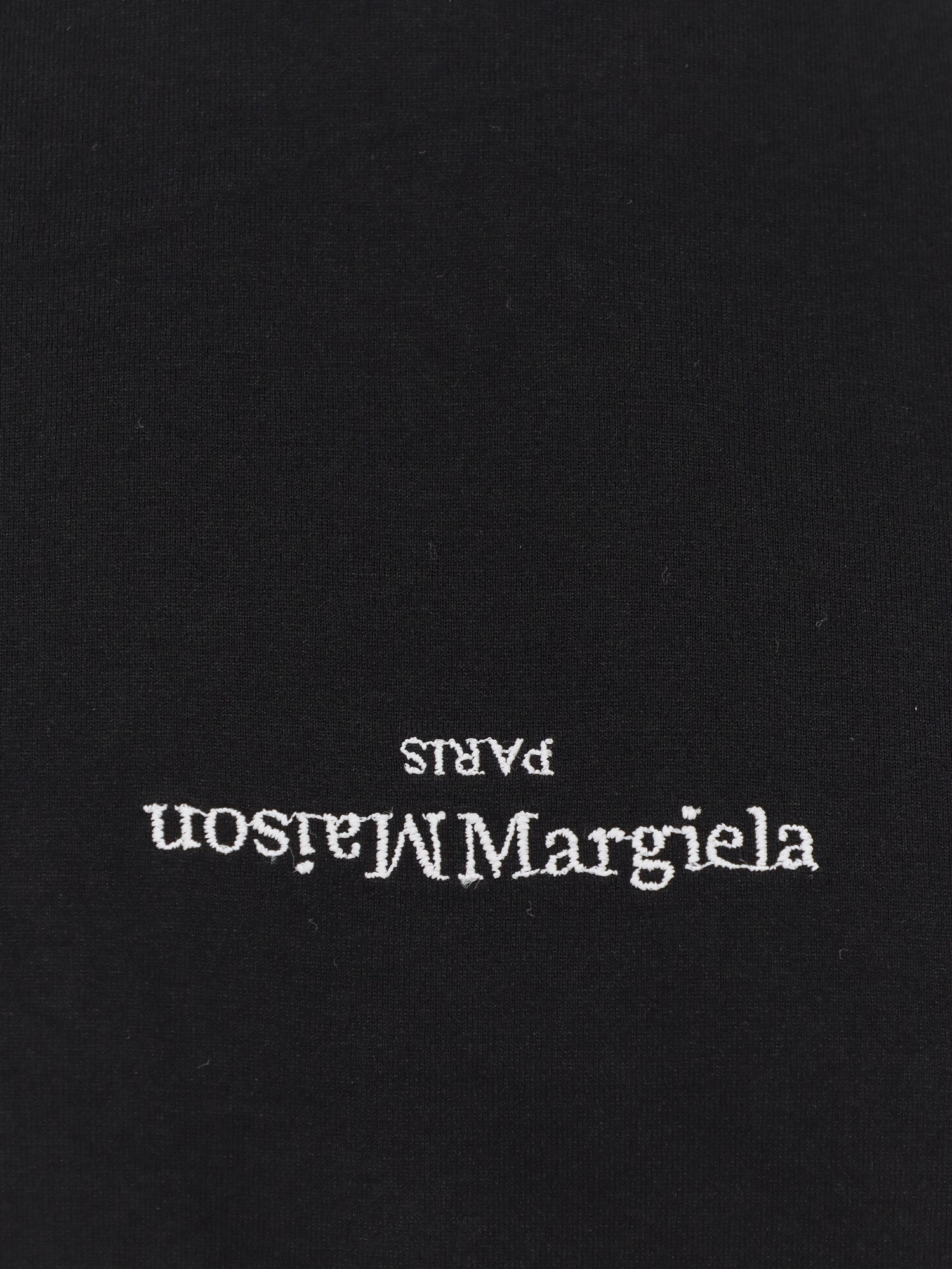 Maison Margiela T-shirts and Polos Black Tessuto Primario: Cotone