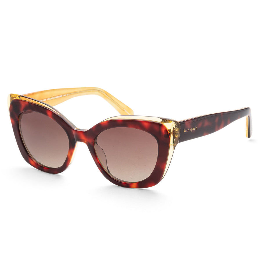 Preloved - Kate Spade Womens 51mm Havana Sunglasses Marigold-S-086-51 One Color