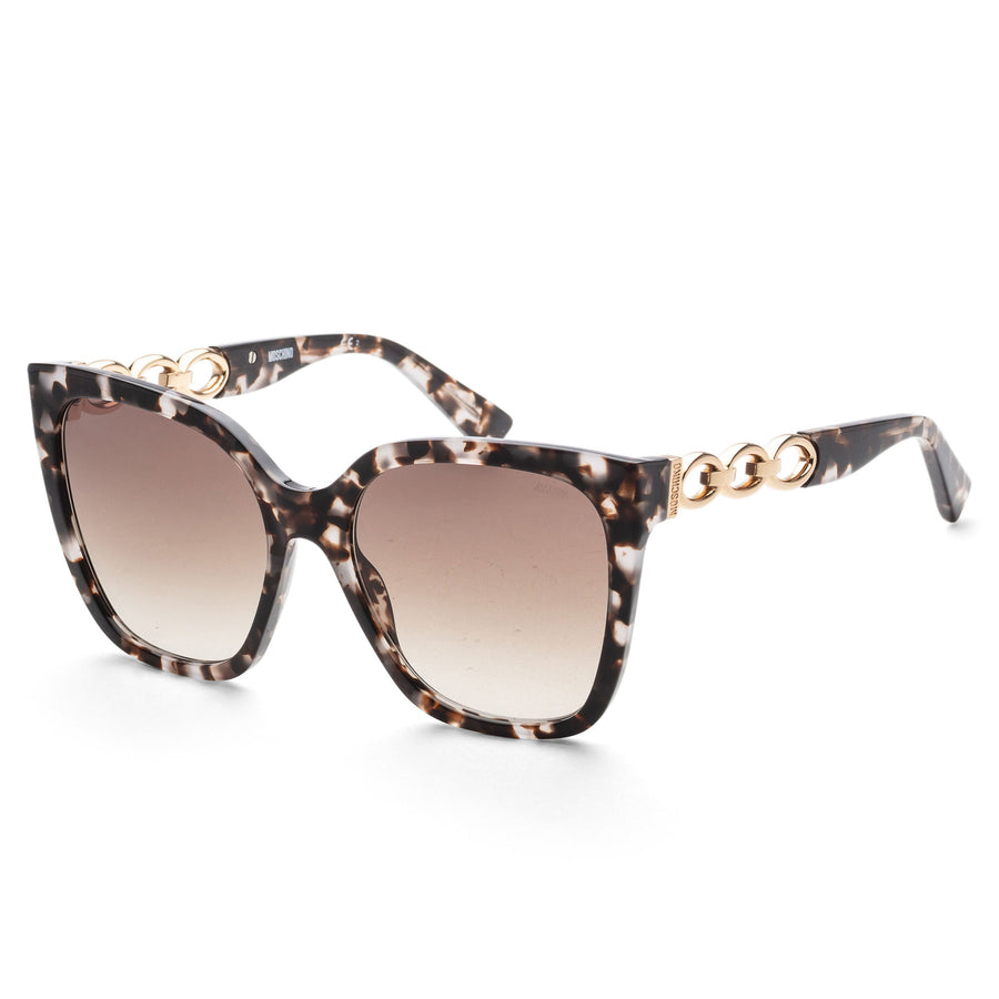 Preloved - Moschino Womens 55 Mm Pink Havana Sunglasses Mos098-S-Ht8-55 One Color