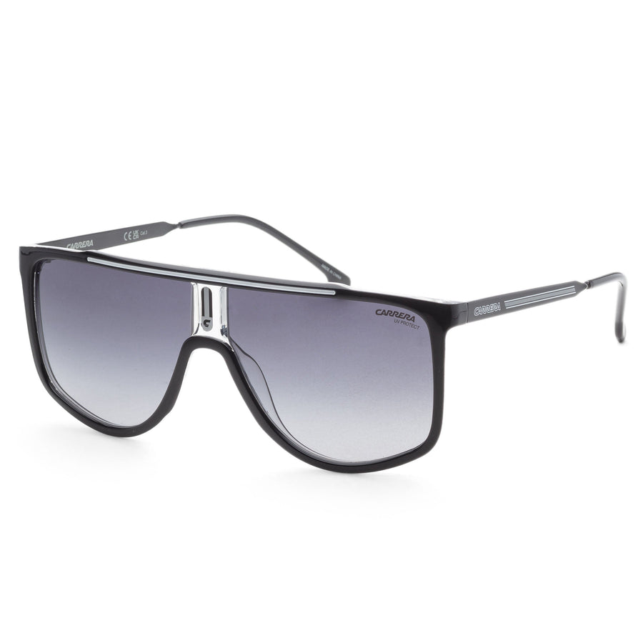 Preloved - Carrera Mens 61mm Black White Sunglasses Ca1056-S-80s-9o One Color