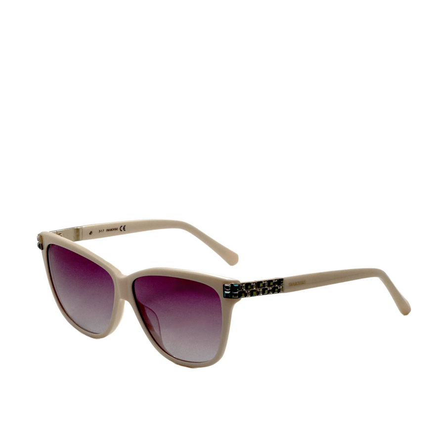 Preloved - Swarovski Womens 59 Mm Beige Sunglasses Sk-0137-57b One Color