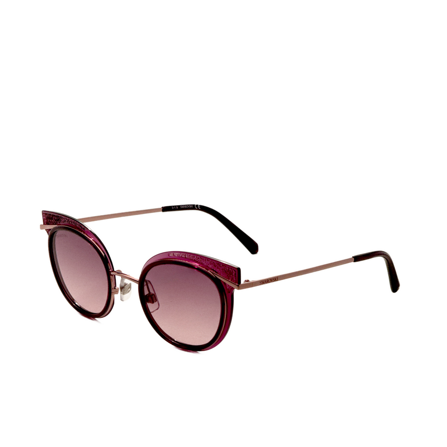 Preloved - Swarovski Womens 50 Mm Shiny Lilac Sunglasses Sk0169-5078t One Color