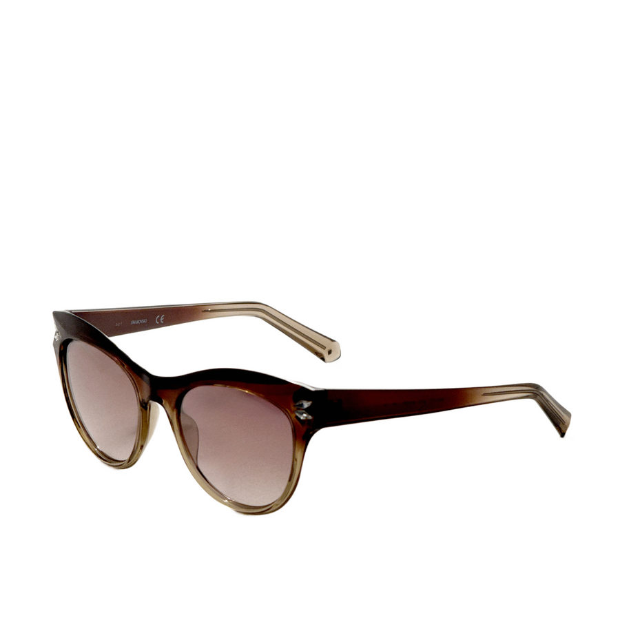 Preloved - Swarovski Womens 51 Mm Brown Sunglasses Sk0171-5147g One Color