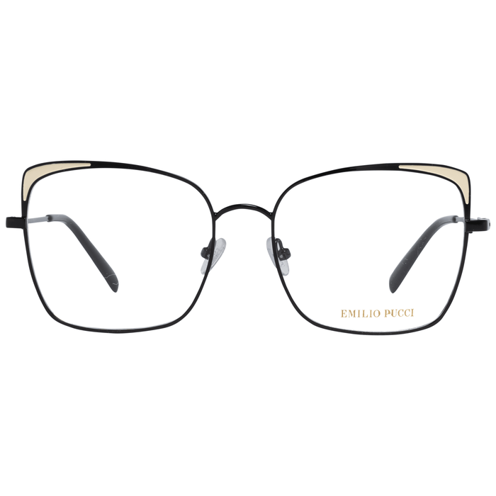 Black Metal Glasses (frames) Accessory