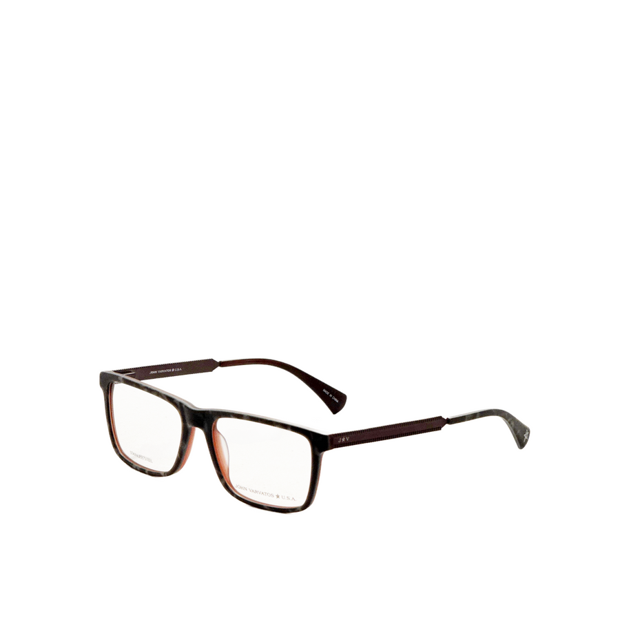 Preloved - John Varvatos Womens 55mm Grey Tortoise Eyeglasses Vjvc01355096n One Color