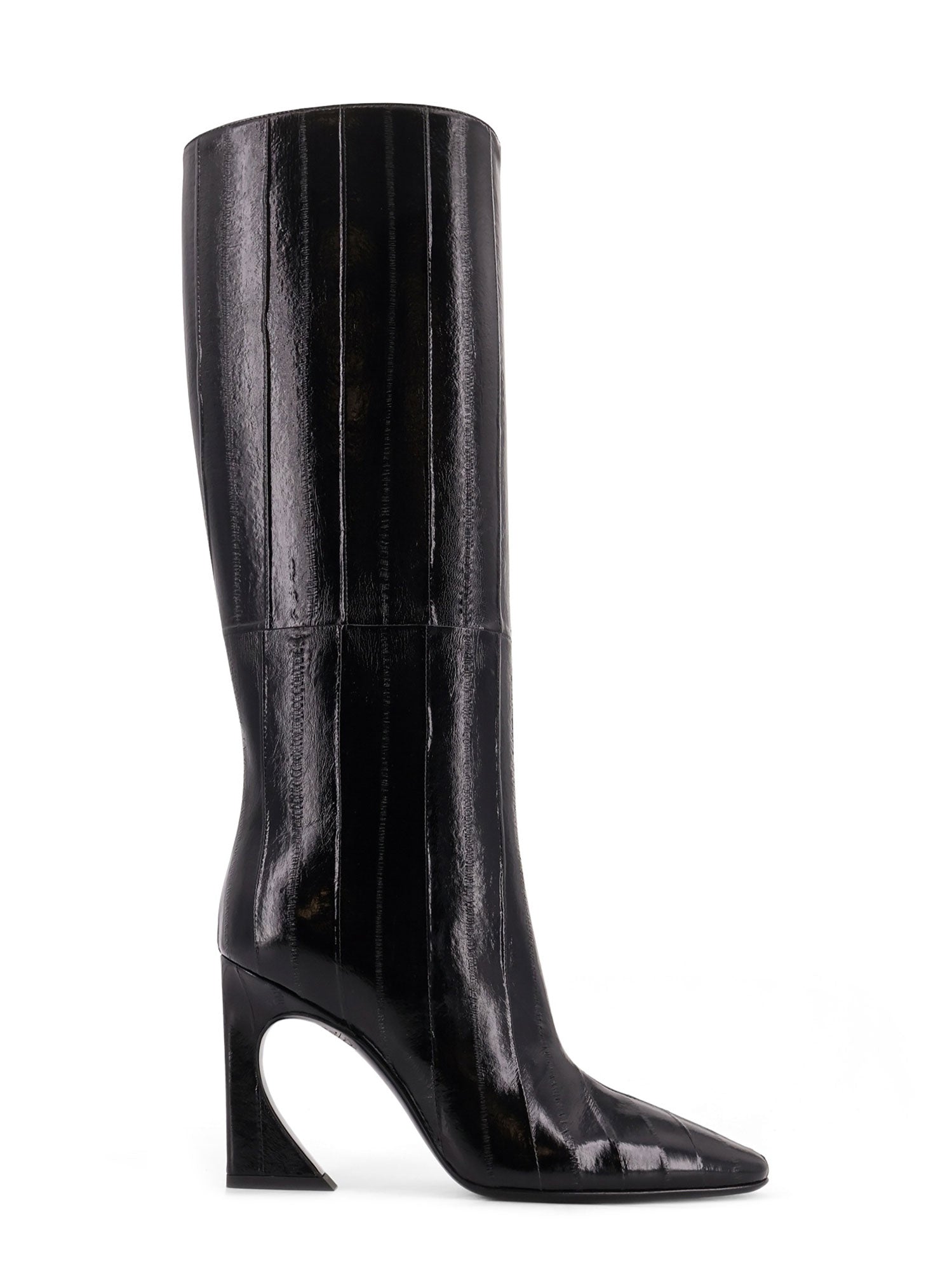 Fendi Boots Black Pelle Di Missina