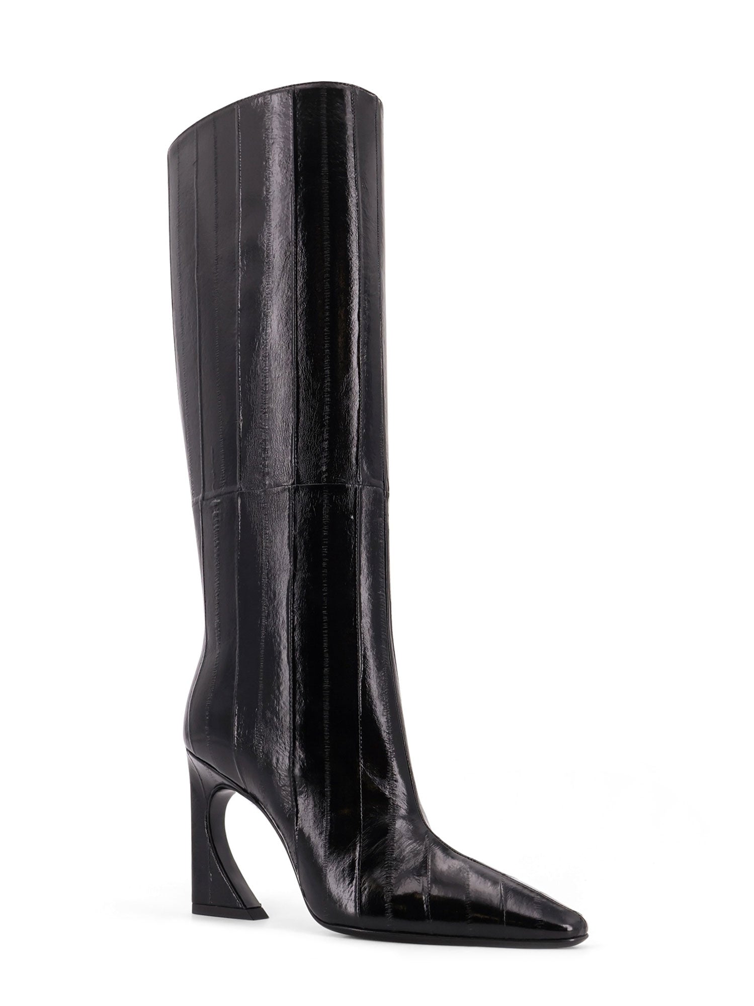 Fendi Boots Black Pelle Di Missina