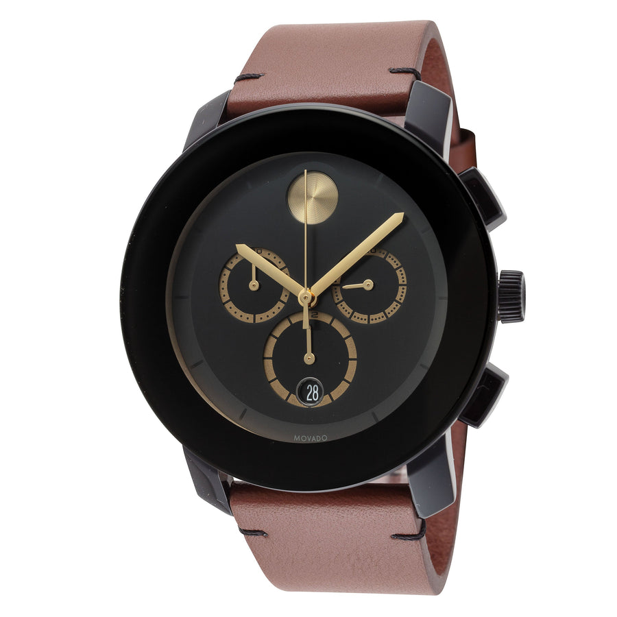 Preloved - Movado Mens Bold 44mm Quartz Watch 3600540 One Color Watches