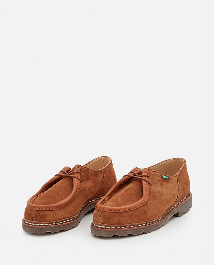 Paraboot Flat Shoes Brown Vitello