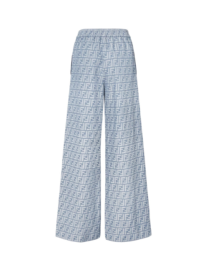 Fendi Rtw Ocean Cotone Lino