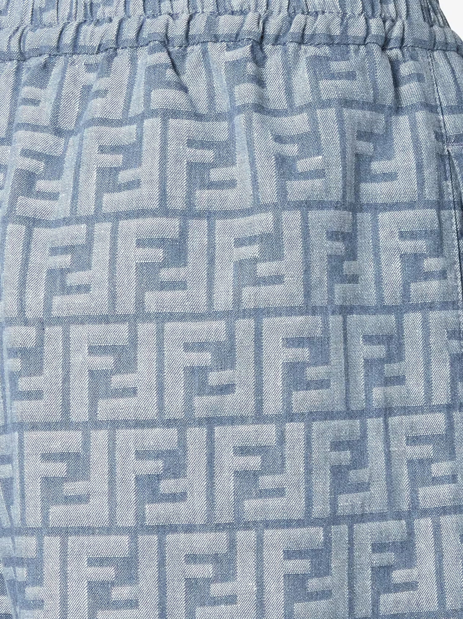 Fendi Rtw Ocean Cotone Lino