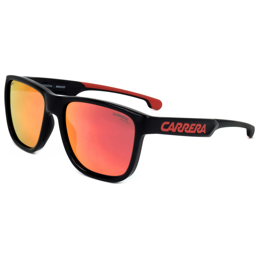 Preloved - Carrera Mens 57 Mm Red Black Sunglasses Carduc003-S-0a4-57 One Color