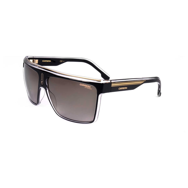 Preloved - Carrera Mens 63 Mm Black Gold Sunglasses Carrera22-N-2m2-63 One Color