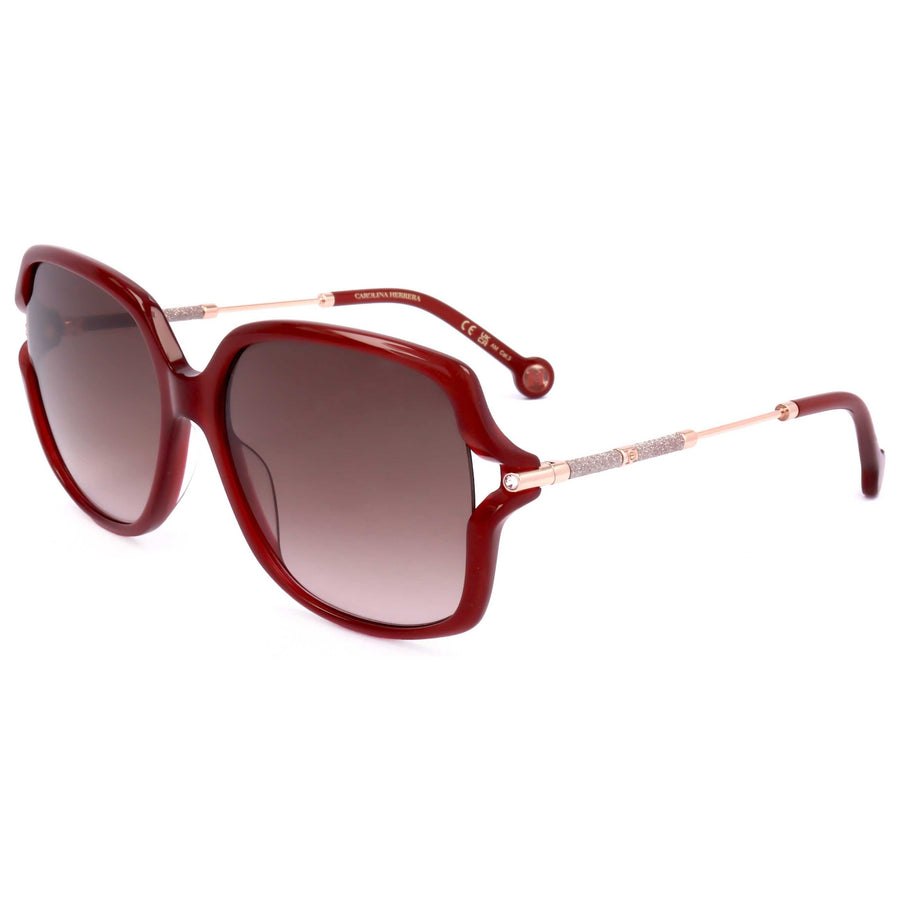 Preloved - Carolina Herrera Womens 58 Mm Red Sunglasses Her0132-G-S-Lhf-58 One Color