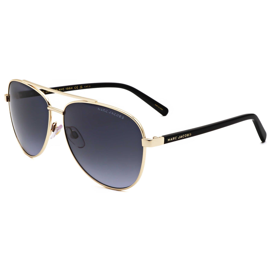 Preloved - Marc Jacobs Womens 60mm Gold Sunglasses Marc760s-0rhl-9o One Color