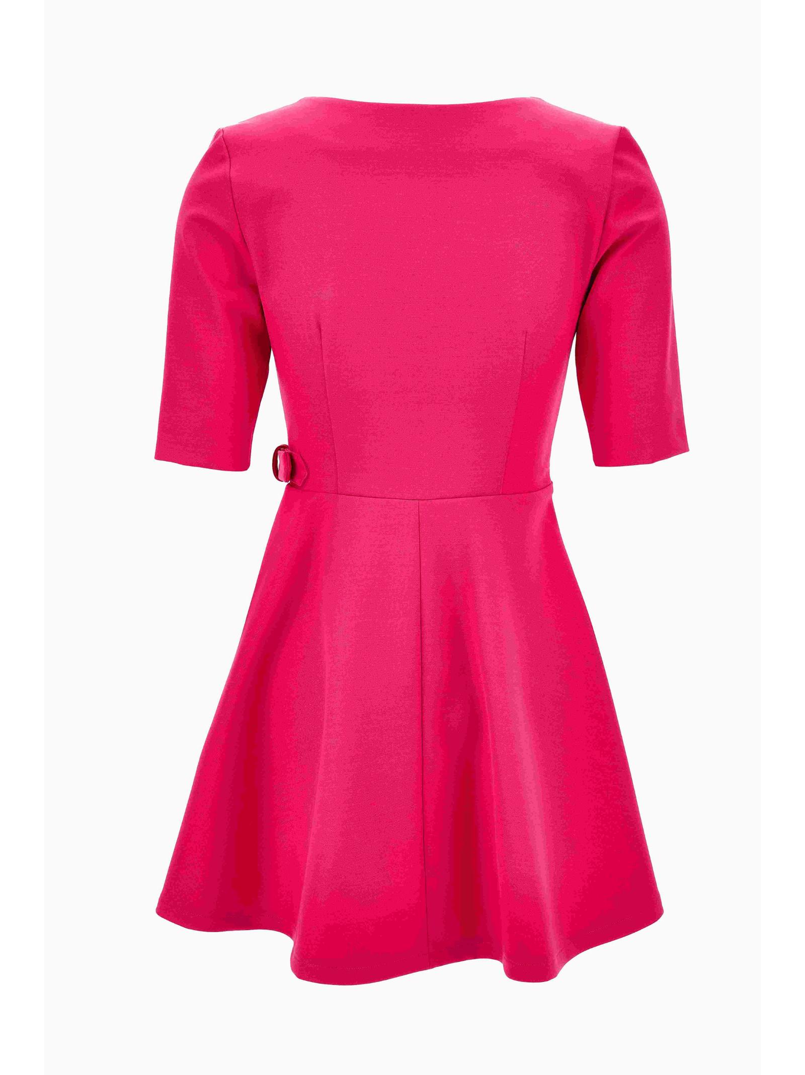 VERSACE JEANS COUTURE Dresses Pink Viscosa Poliammidica Elastam
