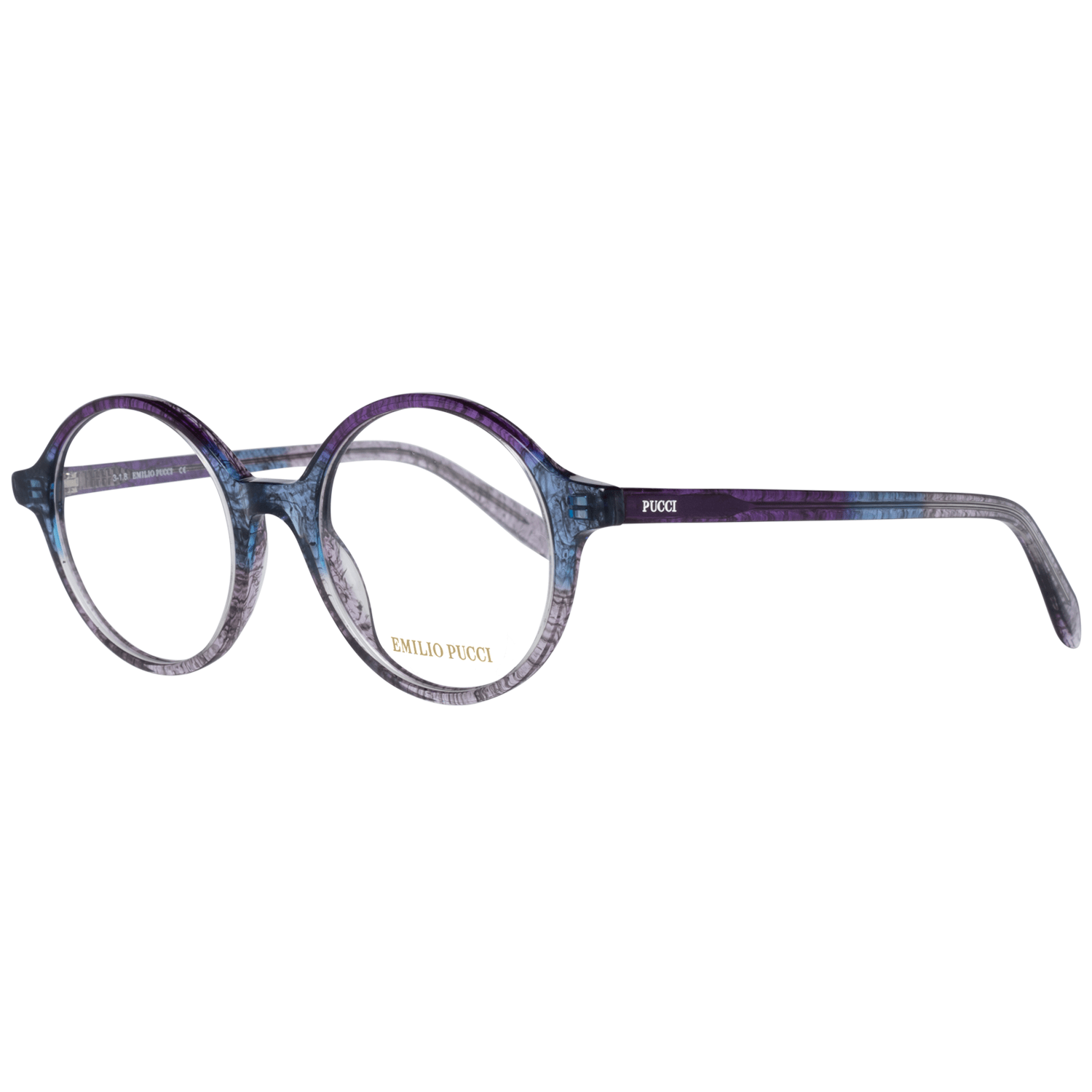 Purple Plastic Glasses (frames) Accessory