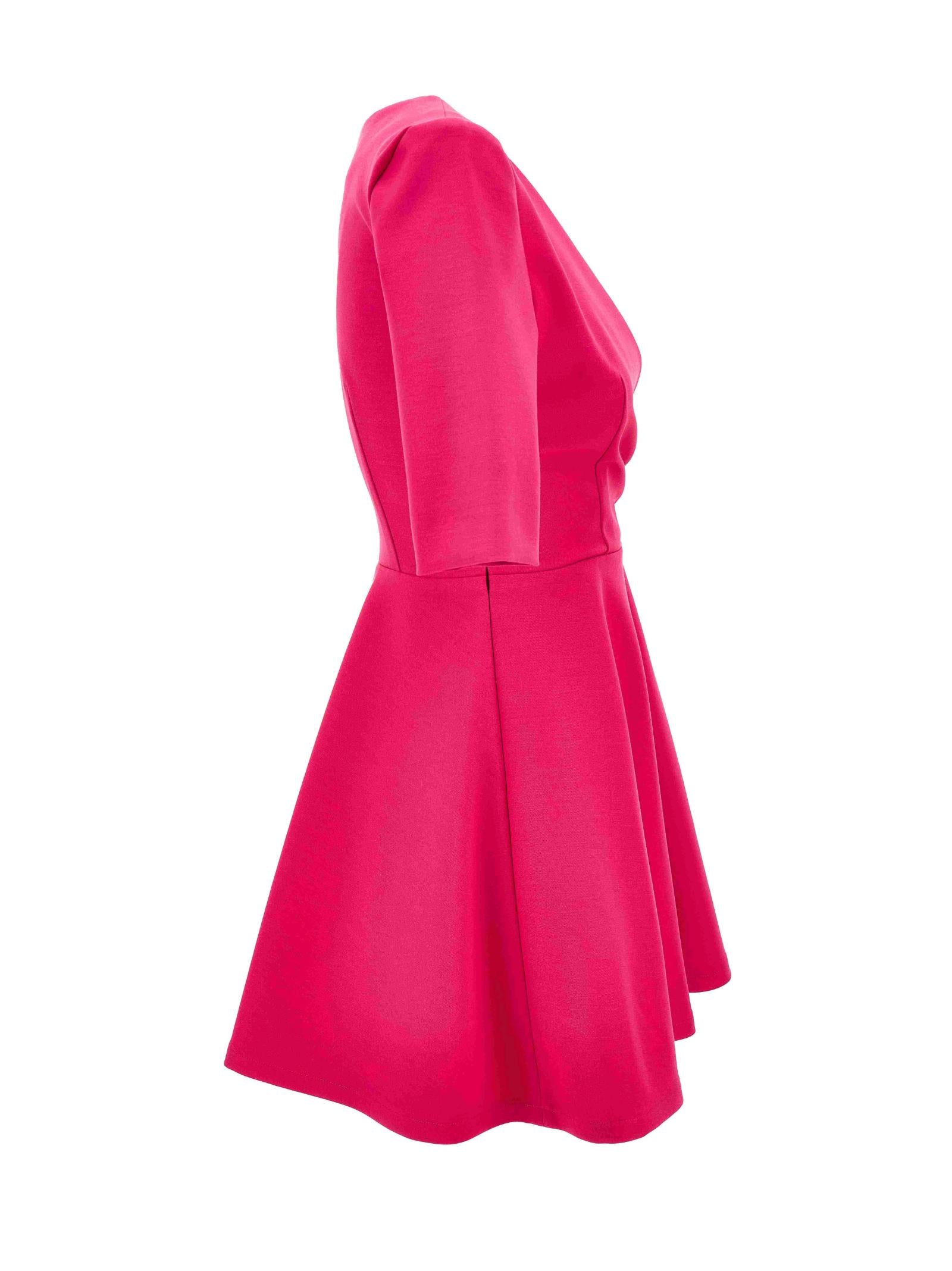 VERSACE JEANS COUTURE Dresses Pink Viscosa Poliammidica Elastam