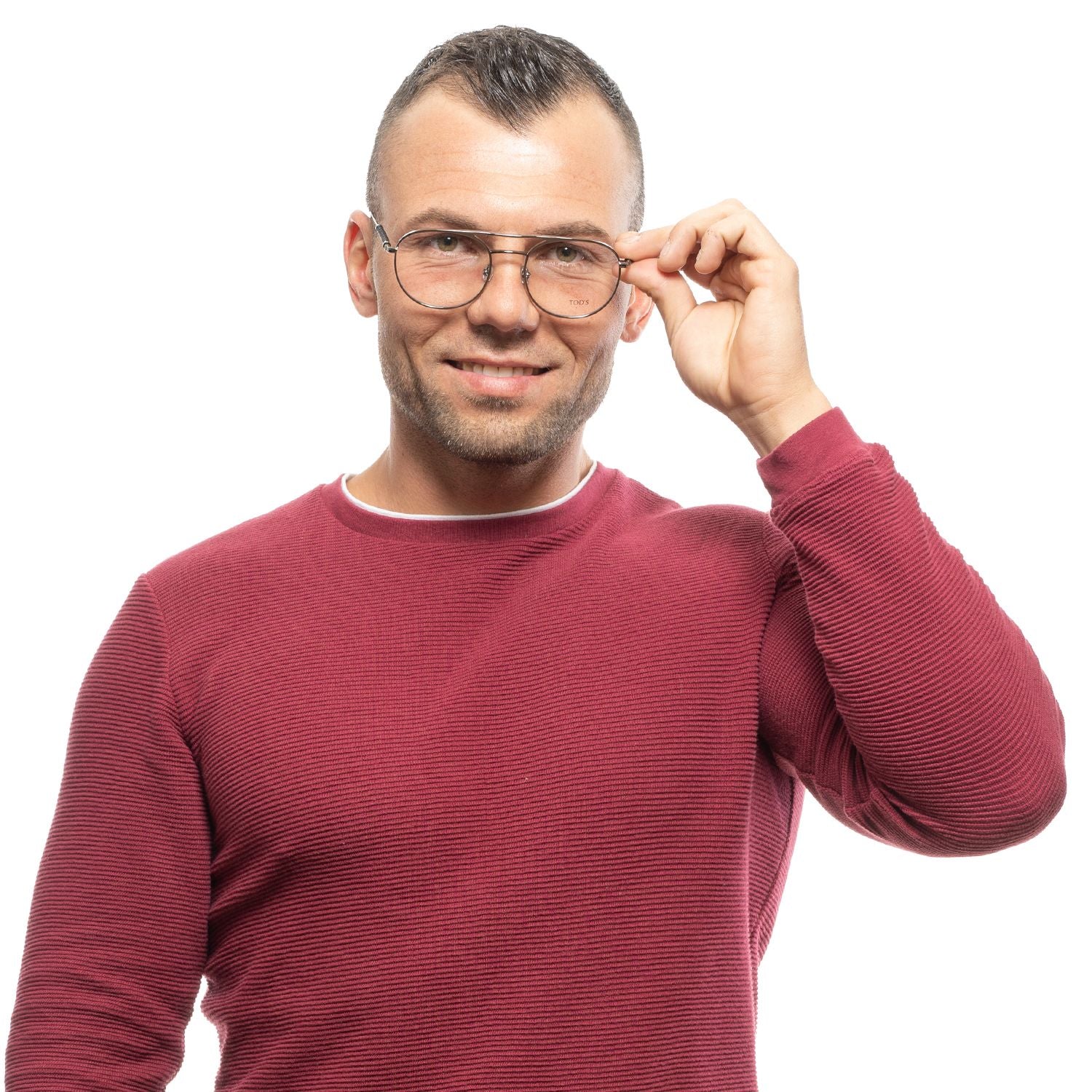 Silver Metal Glasses (frames) Accessory
