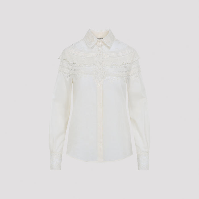 Cotton Shirt White