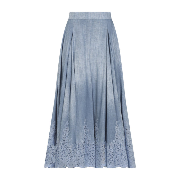 Ermanno Scervino Viscose Midi Skirt