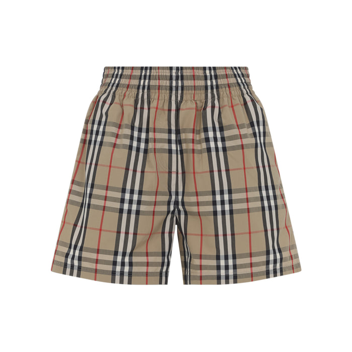 Audrey Bermuda Nude & Neutrals Cotton Short