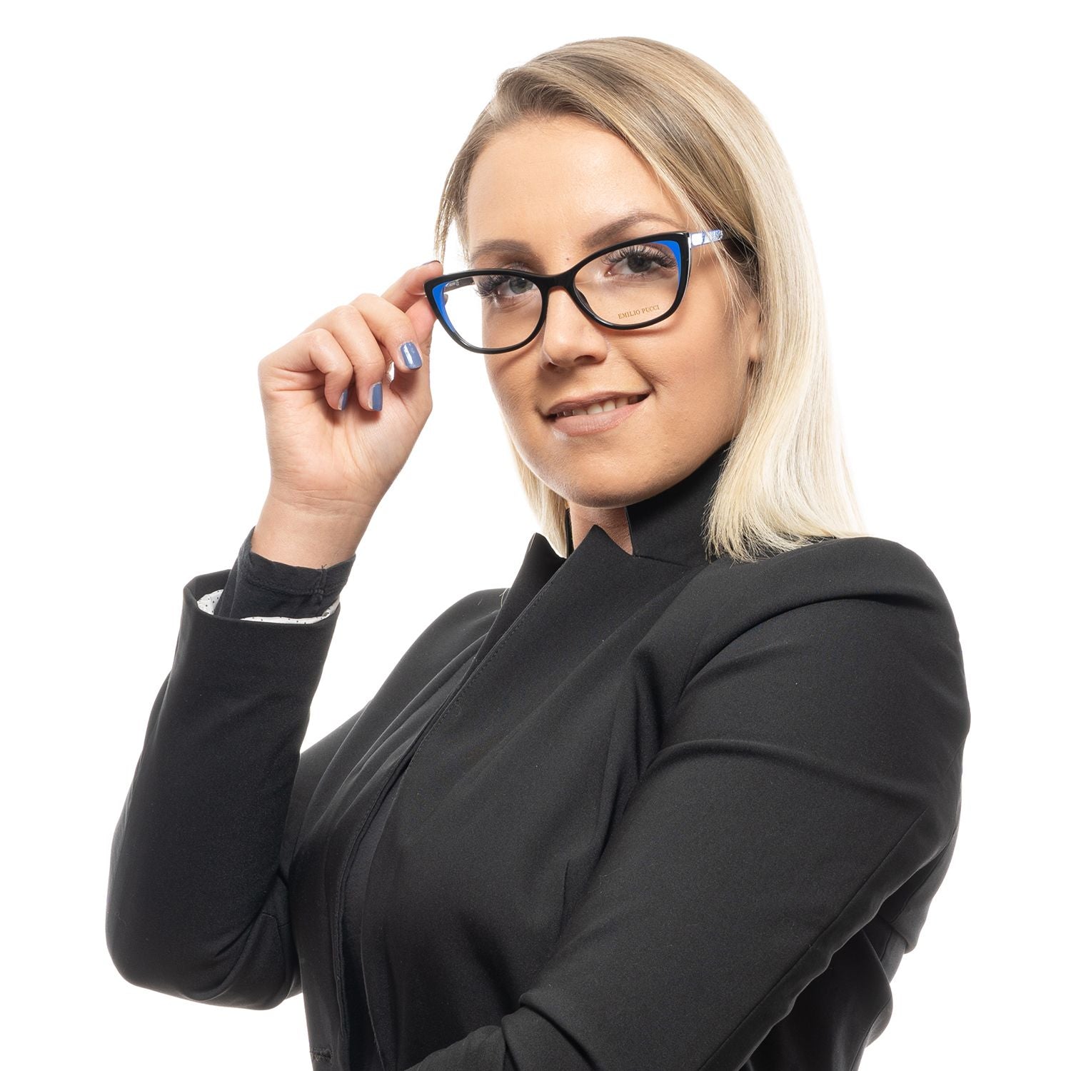 Black Plastic Glasses (frames) Accessory