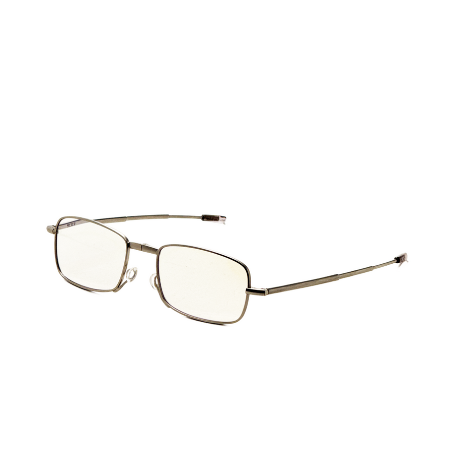 Preloved - Tumi Mens 53mm Silver Eyeglasses Vtu802200sil One Color