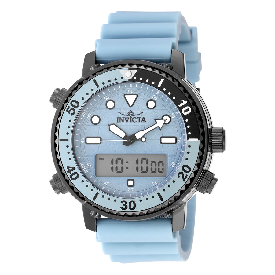 Preloved - Invicta Mens Pro Diver 46.5mm Digital Chronograph Watch In-49446 One Color Watches