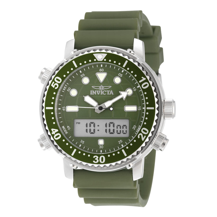 Preloved - Invicta Mens Pro Diver 46.5mm Digital Chronograph Watch In-49450 One Color Watches