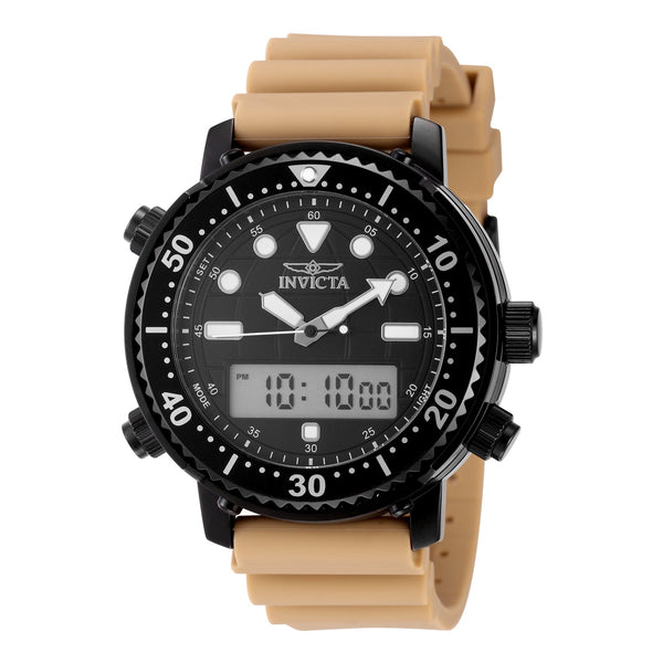 Preloved - Invicta Mens Pro Diver 46.5mm Digital Chronograph Watch In-49452 One Color Watches