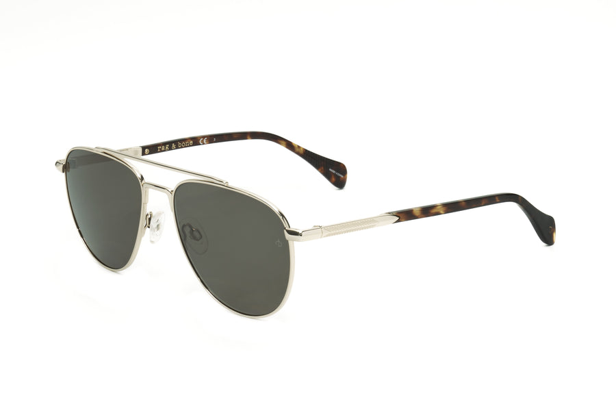 Preloved - Rag & Bone Unisex 55 Mm Gold Sunglasses Rnb1044-G-S-0j5g-55 One Color