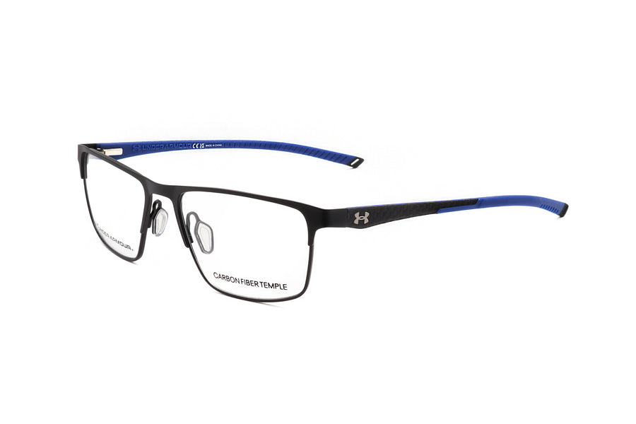 Preloved - Under Armour Mens 54mm Matte Black Blue Eyeglasses Ua5050-G-0vk-54 One Color