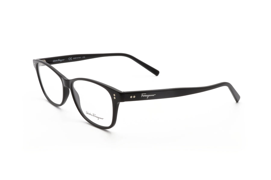 Preloved - Ferragamo Mens 55mm Black Eyeglasses Sf2910-001-55 One Color