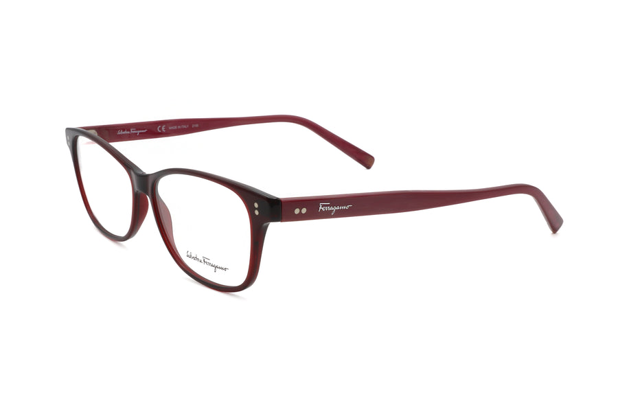 Preloved - Ferragamo Mens 55mm Red Eyeglasses Sf2910-612-55 One Color