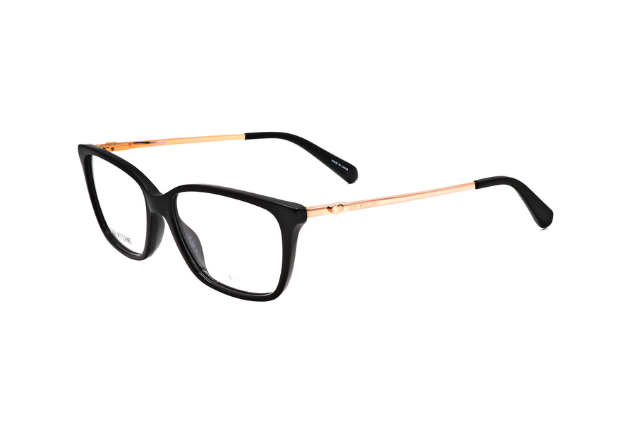 Preloved - Love Moschino Womens 52mm Black Eyeglasses Mol550-807-52 One Color