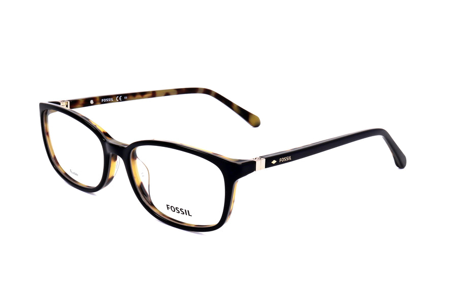 Preloved - Fossil Womens 55 Mm Black Eyeglasses Fos7114-807-55 One Color