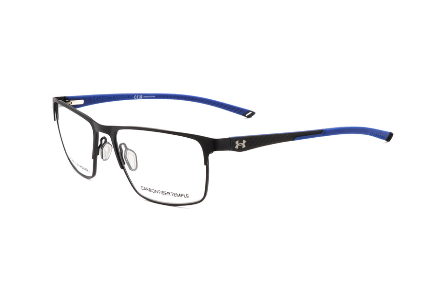 Preloved - Under Armour Mens 56mm Matte Black Blue Eyeglasses Ua5050-G-0vk-56 One Color