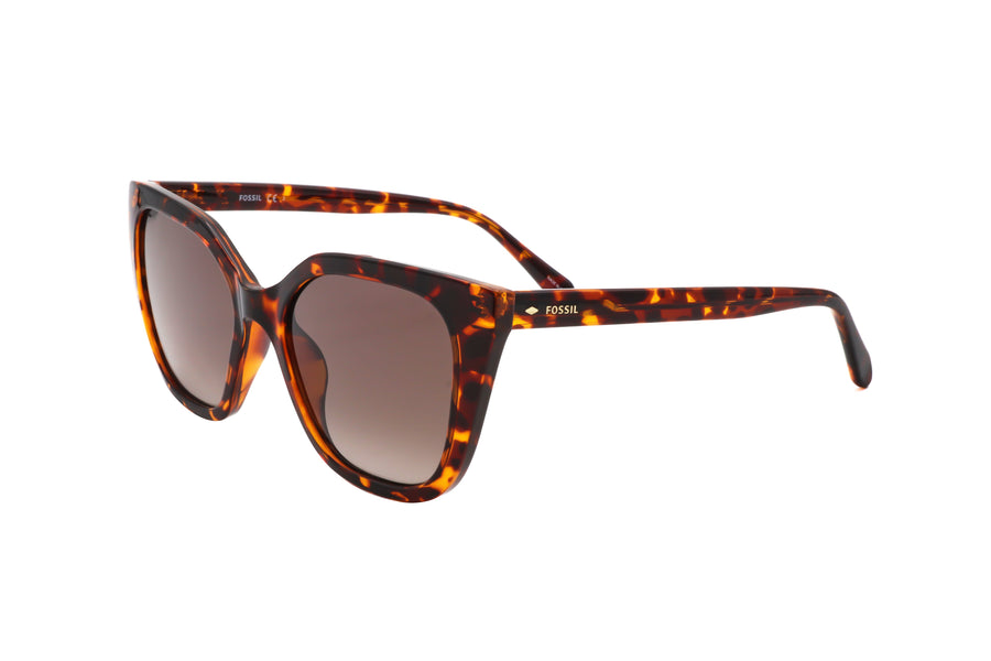 Preloved - Fossil Womens 54 Mm Havana Sunglasses Fos3138-G-S-086-54 One Color