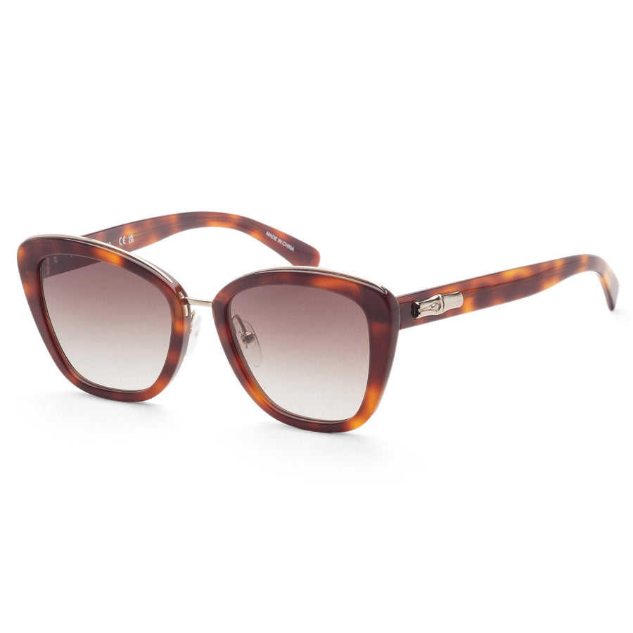 Preloved - Longchamp Womens Fashion 53 Mm Havana Sunglasses Lo687s-214 One Color