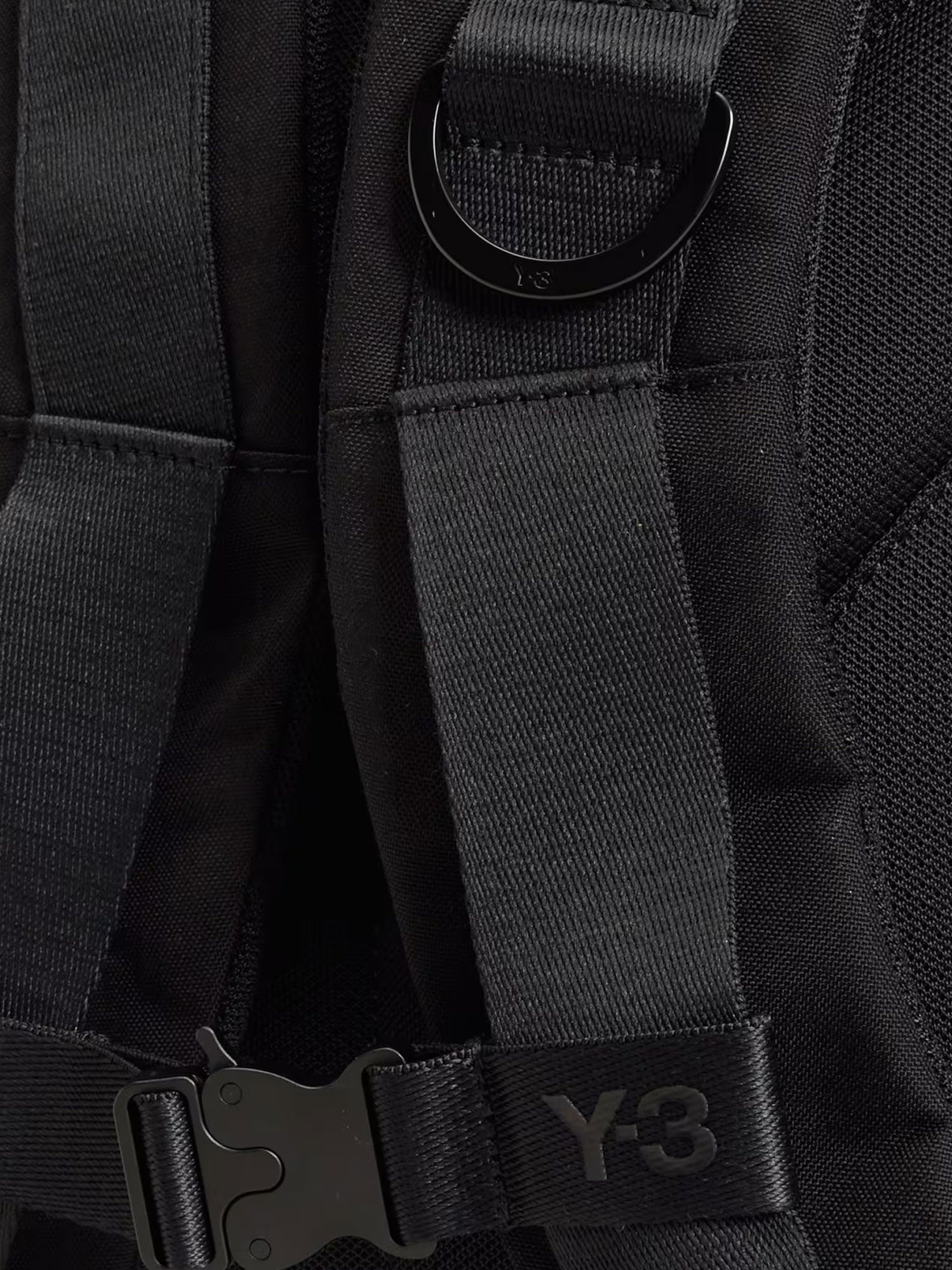 Y-3 Bags Black Poliestere