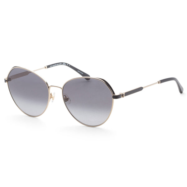 Preloved - Kate Spade Womens 59mm Gold Black Sunglasses Octavia-G-S-Rhl-59 One Color
